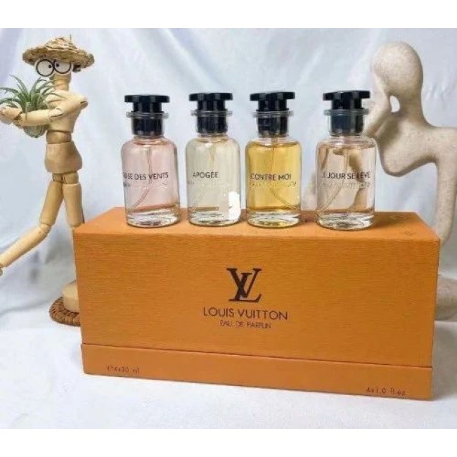 مجموعه عطور ميني فاخره من لويس فيتون 4قطع -L4983