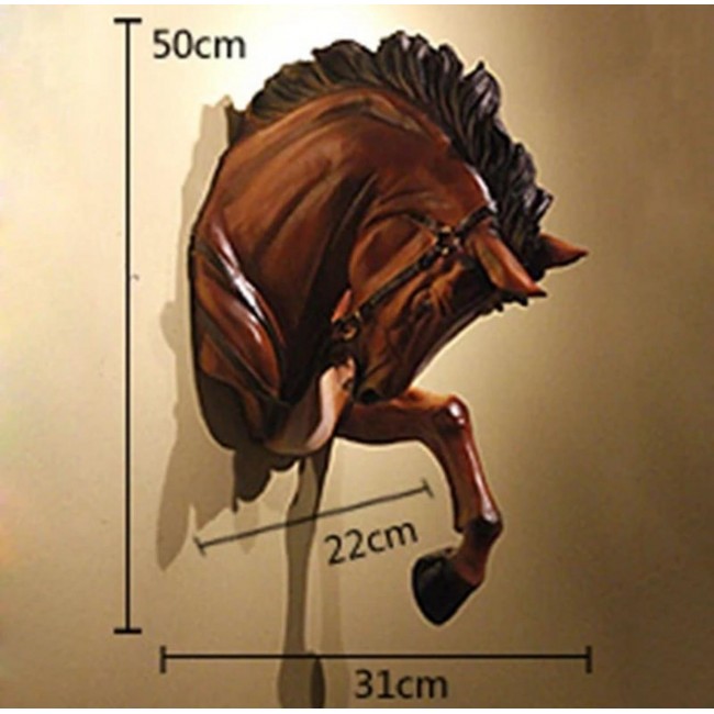 تحفه برأس حصان ابداعي من الراتنج -22142
