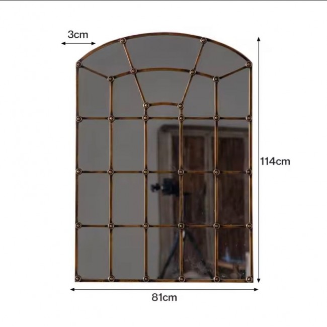 مرايا حائط معتق ملائم لغرفة المعيشه والمداخل -L4688