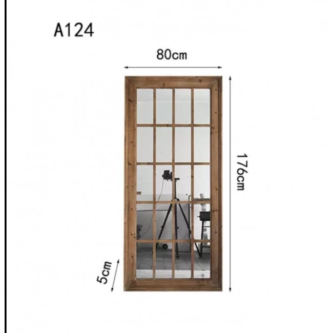 مرايا مصنوعه من الخشب الطبيعي k3892